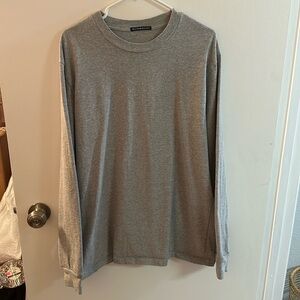 Brandy Melville heavy weight Longsleeve grey